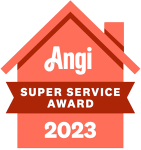 Angi Super Service Award 2023 Badge